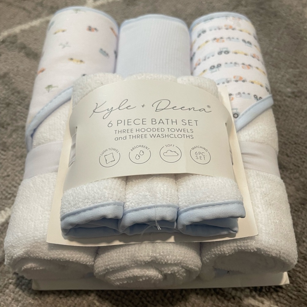 Kyle & Deena 6 Piece Bath Set
